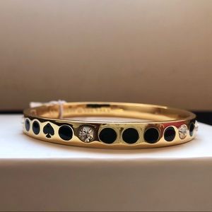Gold bangle bracelet